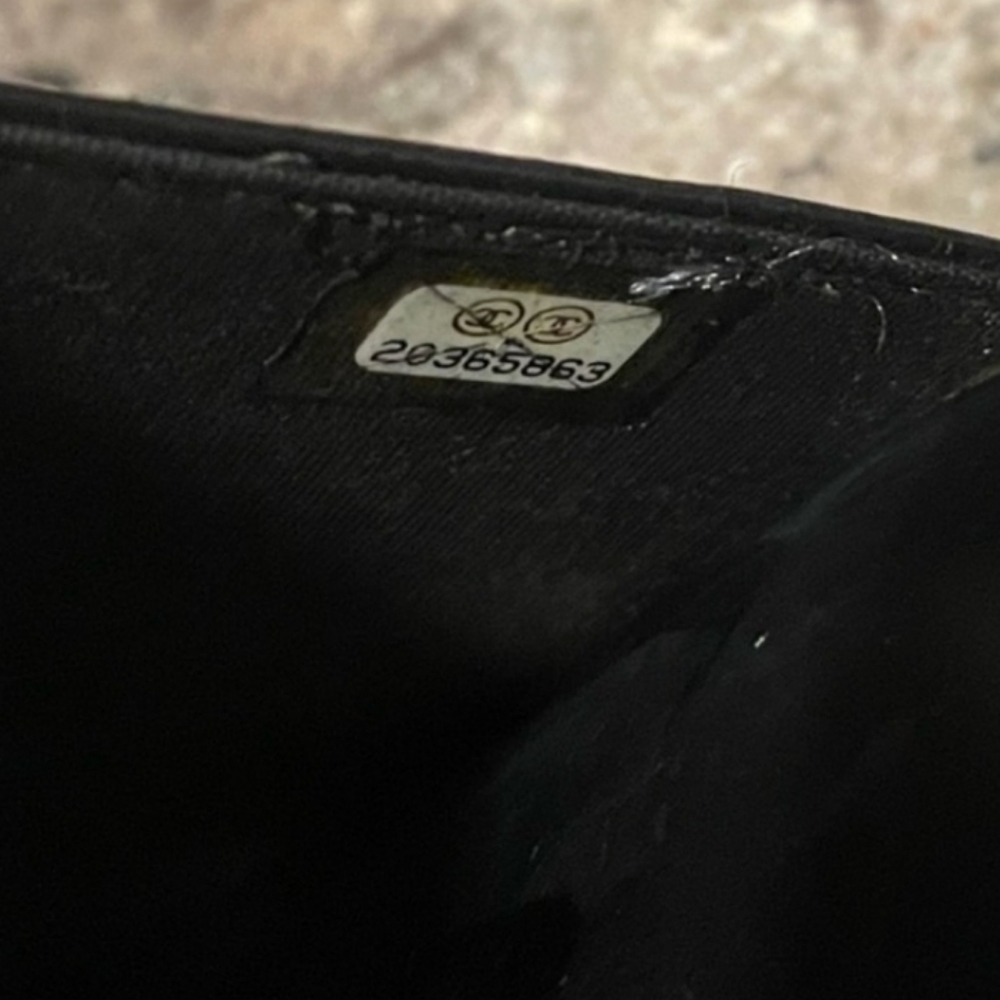 🦄 Customized Chanel Black Patent  Leather WOC Chain Bag - Picture 10 of 14
